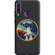 Черный чехол BoxFace Huawei Y6p NASA