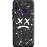 Черный чехол BoxFace Huawei Y6p Sad Way