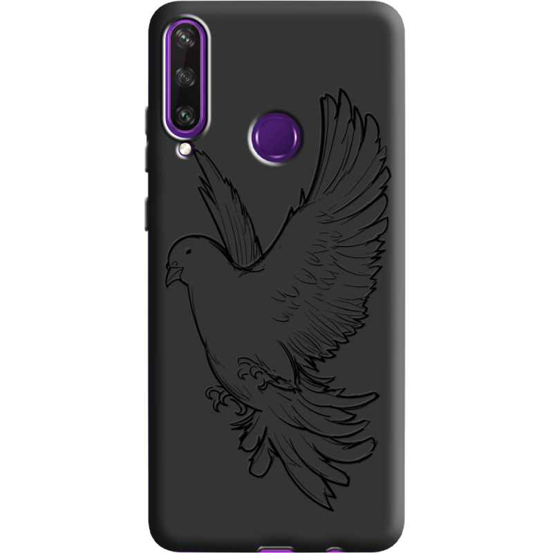 Черный чехол BoxFace Huawei Y6p Dove