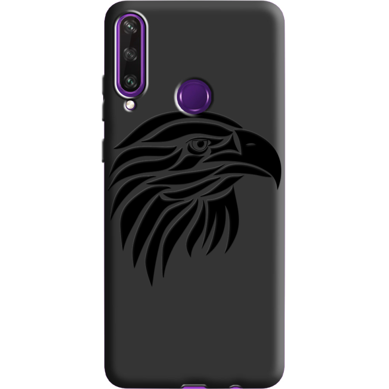 Черный чехол BoxFace Huawei Y6p Eagle