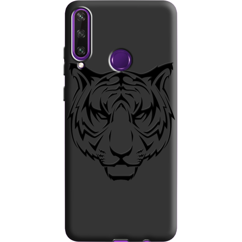 Черный чехол BoxFace Huawei Y6p Tiger