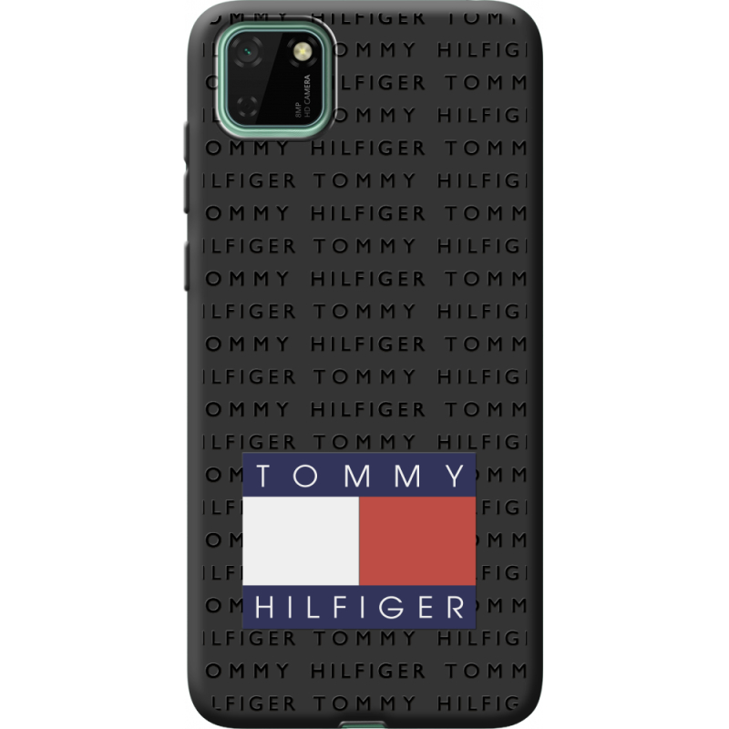 Черный чехол BoxFace Huawei Y5p Tommy Print