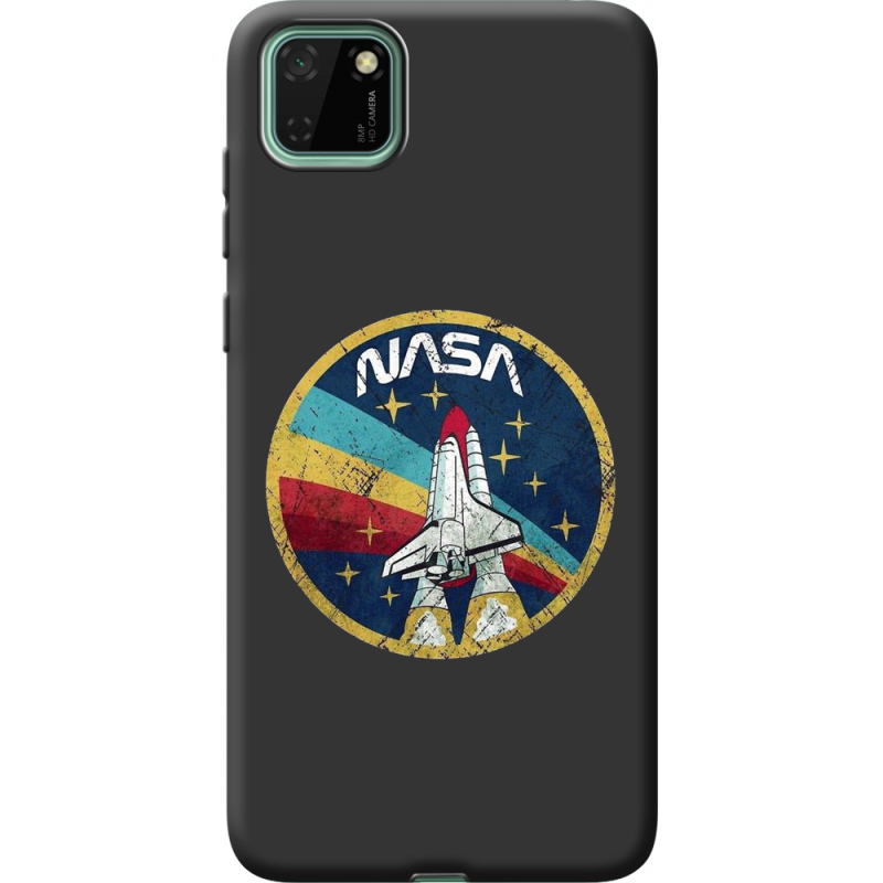 Черный чехол BoxFace Huawei Y5p NASA