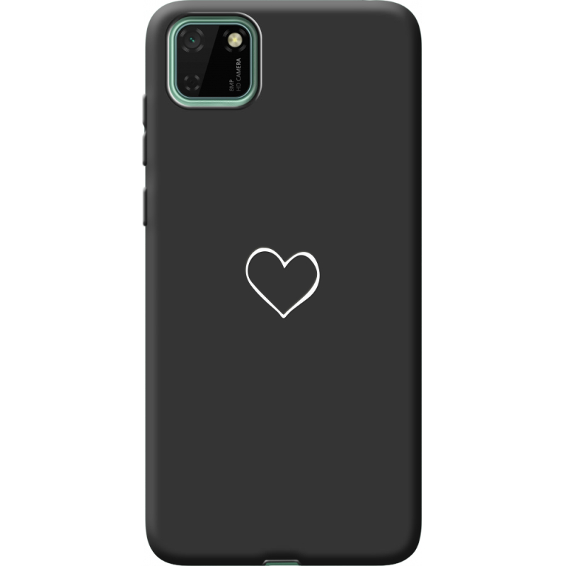 Черный чехол BoxFace Huawei Y5p My Heart