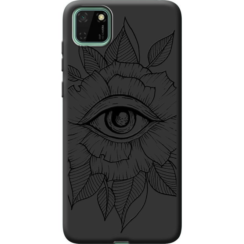 Черный чехол BoxFace Huawei Y5p Eye