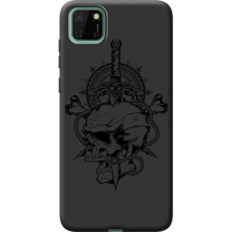 Черный чехол BoxFace Huawei Y5p 