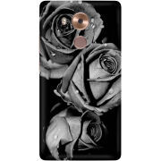 Чехол Uprint Huawei Mate 8 Black and White Roses