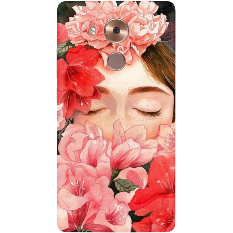 Чехол Uprint Huawei Mate 8 Girl in Flowers