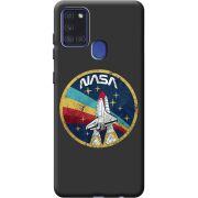 Черный чехол BoxFace Samsung A217 Galaxy A21s NASA