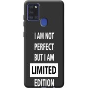 Черный чехол BoxFace Samsung A217 Galaxy A21s Limited Edition