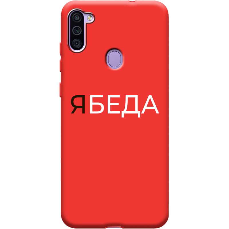 Красный чехол BoxFace Samsung A115 Galaxy A11 