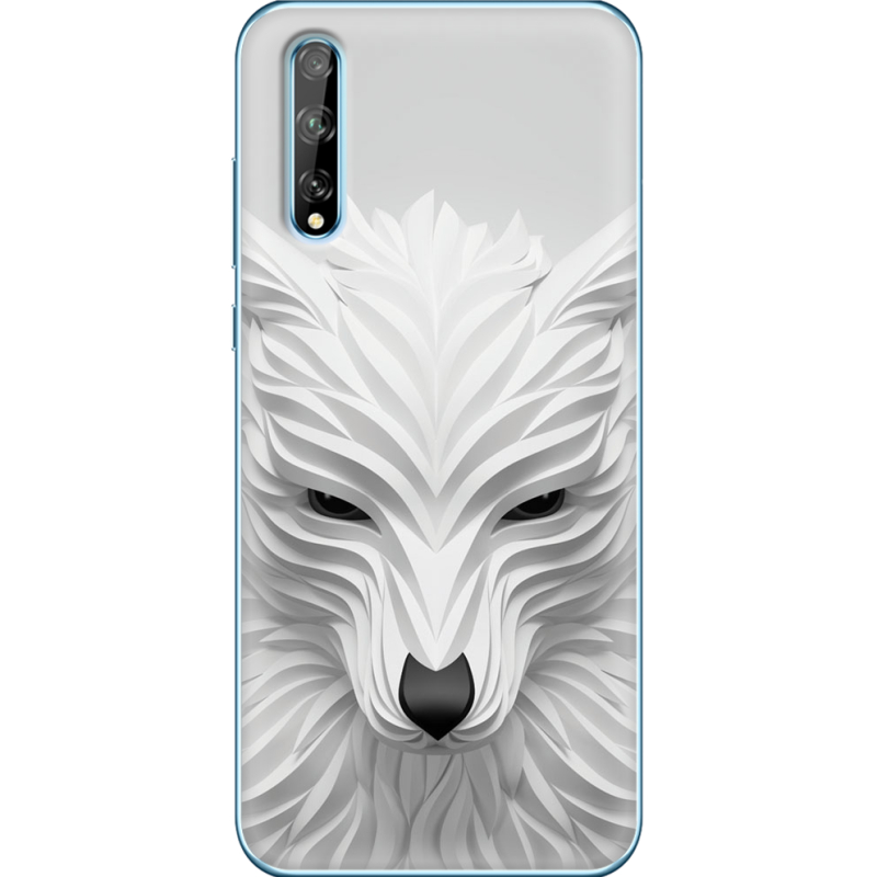 Чехол BoxFace Huawei P Smart S White Wolf