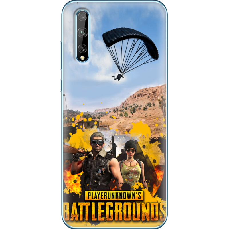 Чехол BoxFace Huawei P Smart S Pubg parachute