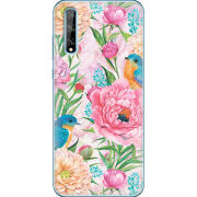 Чехол BoxFace Huawei P Smart S Birds in Flowers