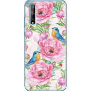 Чехол BoxFace Huawei P Smart S Birds and Flowers