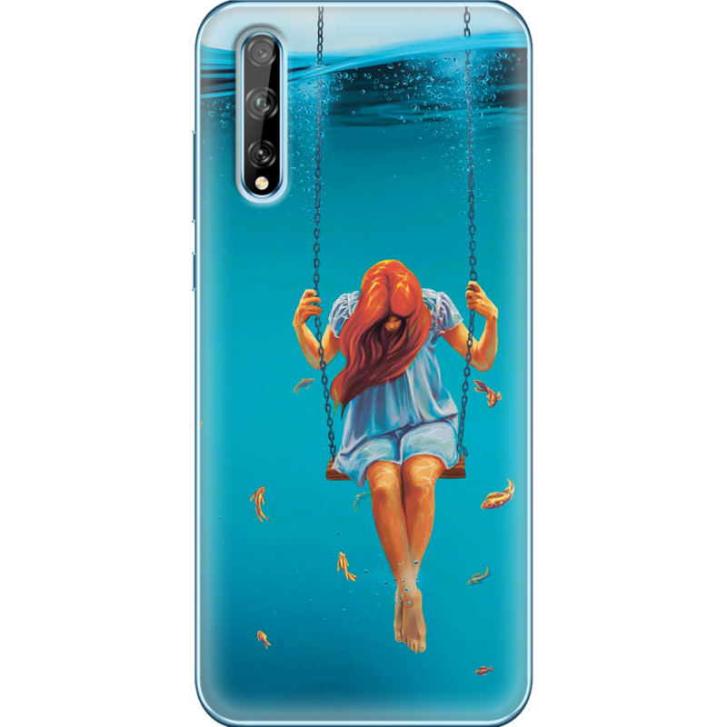 Чехол BoxFace Huawei P Smart S Girl In The Sea