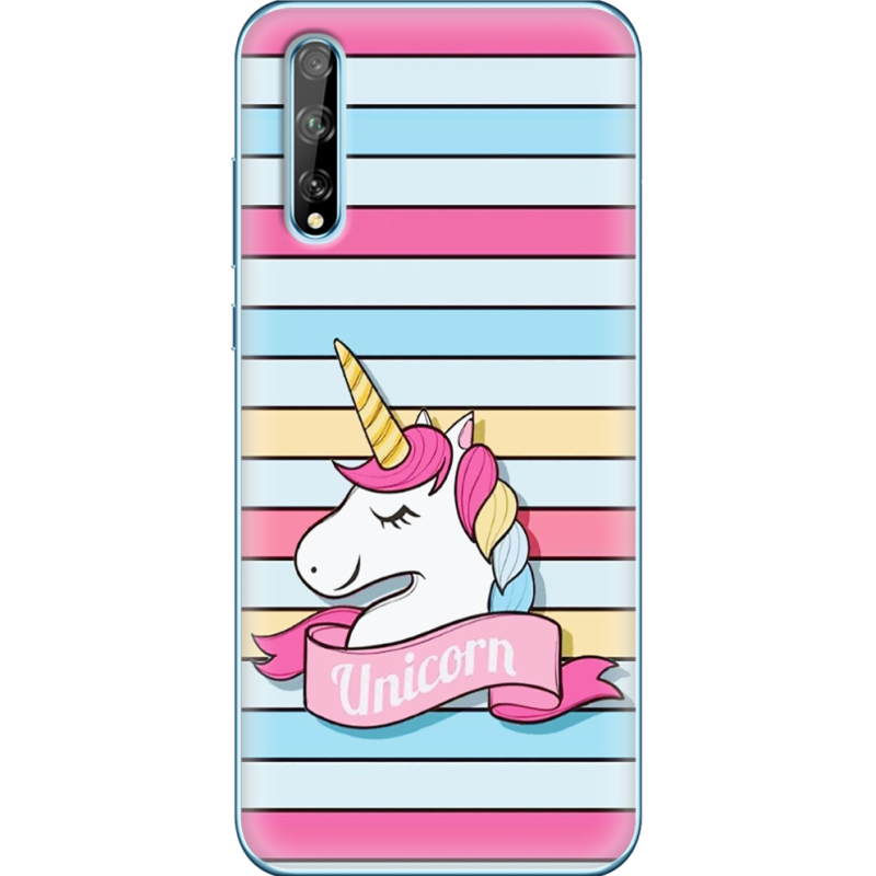 Чехол BoxFace Huawei P Smart S Unicorn