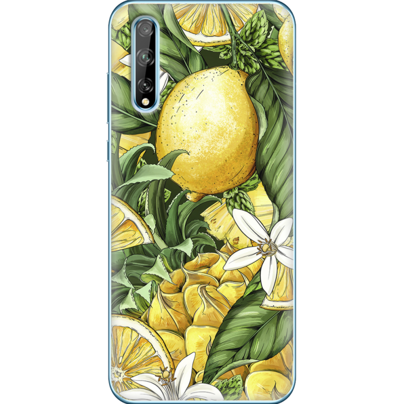 Чехол BoxFace Huawei P Smart S Lemon Pattern