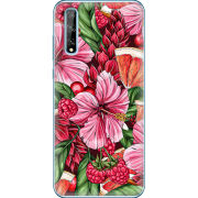 Чехол BoxFace Huawei P Smart S Tropical Flowers