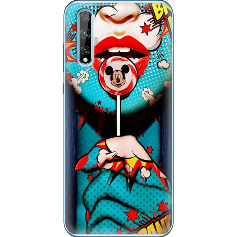 Чехол BoxFace Huawei P Smart S Girl Pop Art