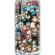 Чехол BoxFace Huawei P Smart S Anime Stickers