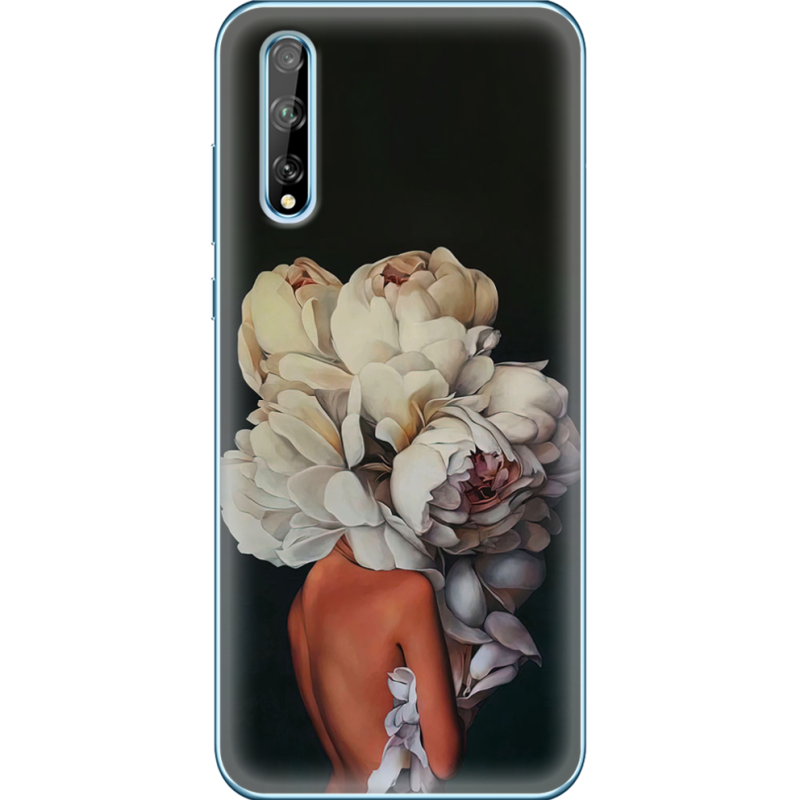 Чехол BoxFace Huawei P Smart S Exquisite White Flowers