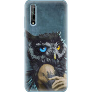 Чехол BoxFace Huawei P Smart S Owl Woman