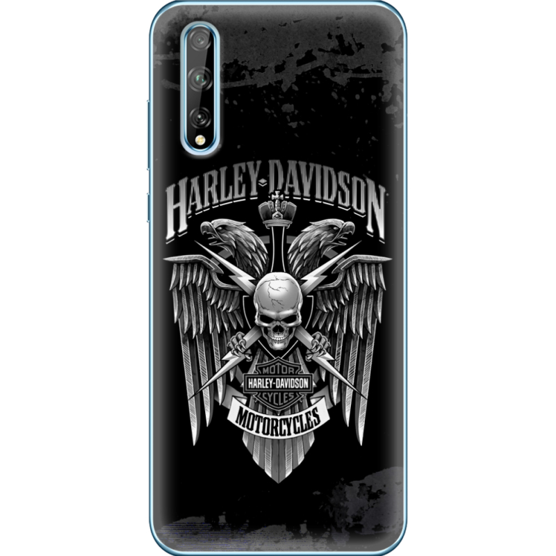 Чехол BoxFace Huawei P Smart S Harley Davidson