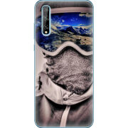 Чехол BoxFace Huawei P Smart S snowboarder