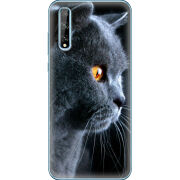 Чехол BoxFace Huawei P Smart S English cat