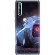 Чехол BoxFace Huawei P Smart S Silver Car