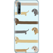 Чехол BoxFace Huawei P Smart S Dachshund