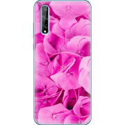 Чехол BoxFace Huawei P Smart S Pink Flowers