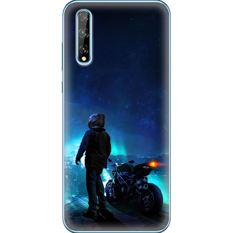 Чехол BoxFace Huawei P Smart S Motorcyclist