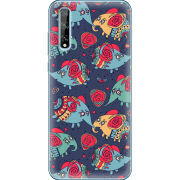 Чехол BoxFace Huawei P Smart S Flying Elephants