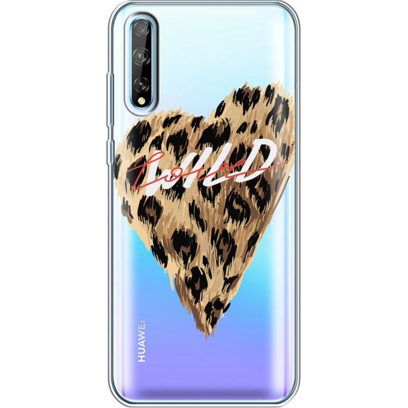 Прозрачный чехол BoxFace Huawei P Smart S Wild Love