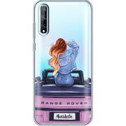 Прозрачный чехол BoxFace Huawei P Smart S Boss Babe