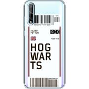 Прозрачный чехол BoxFace Huawei P Smart S Ticket Hogwarts