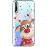 Прозрачный чехол BoxFace Huawei P Smart S Winter Deer