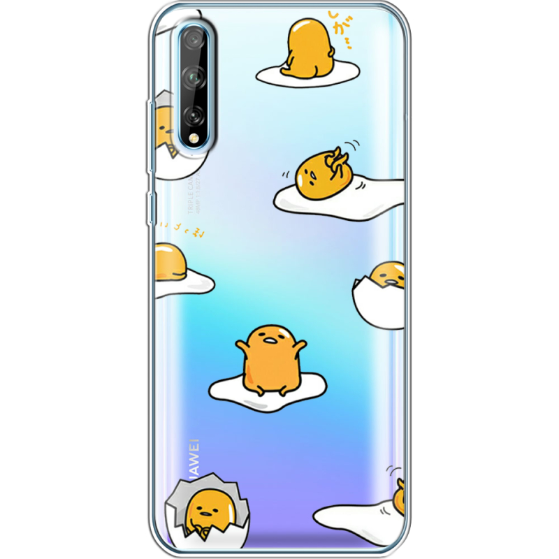 Прозрачный чехол BoxFace Huawei P Smart S Gudetama