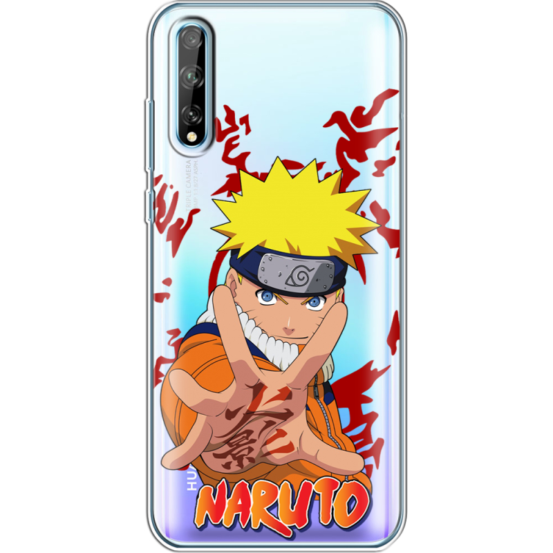 Прозрачный чехол BoxFace Huawei P Smart S Naruto