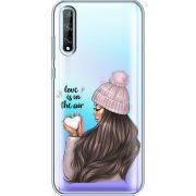 Прозрачный чехол BoxFace Huawei P Smart S love is in the air