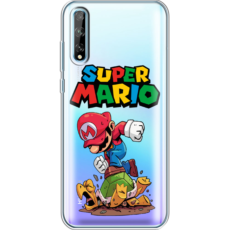 Прозрачный чехол BoxFace Huawei P Smart S Super Mario