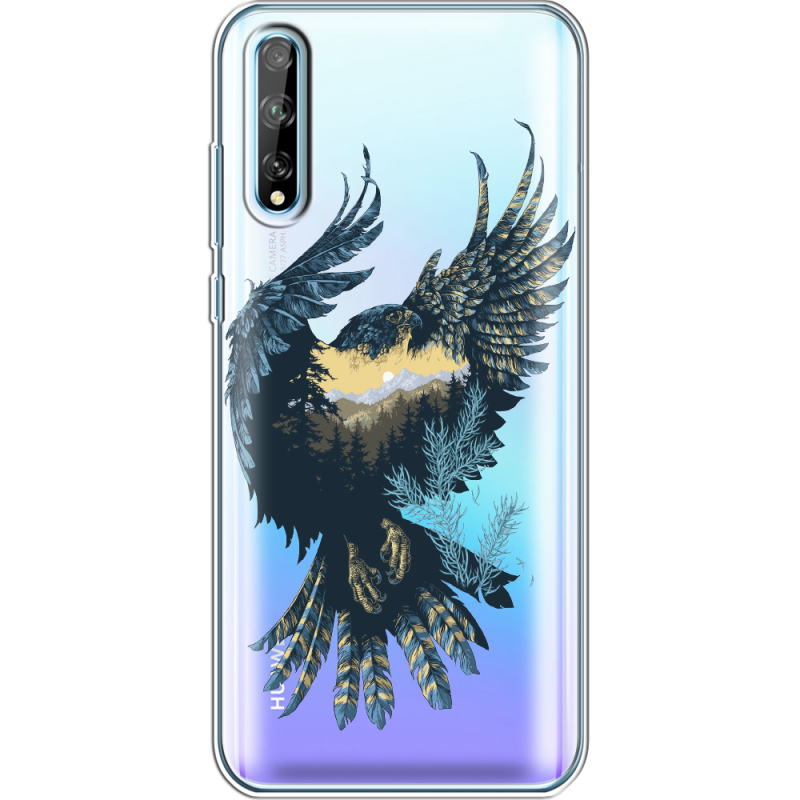 Прозрачный чехол BoxFace Huawei P Smart S Eagle