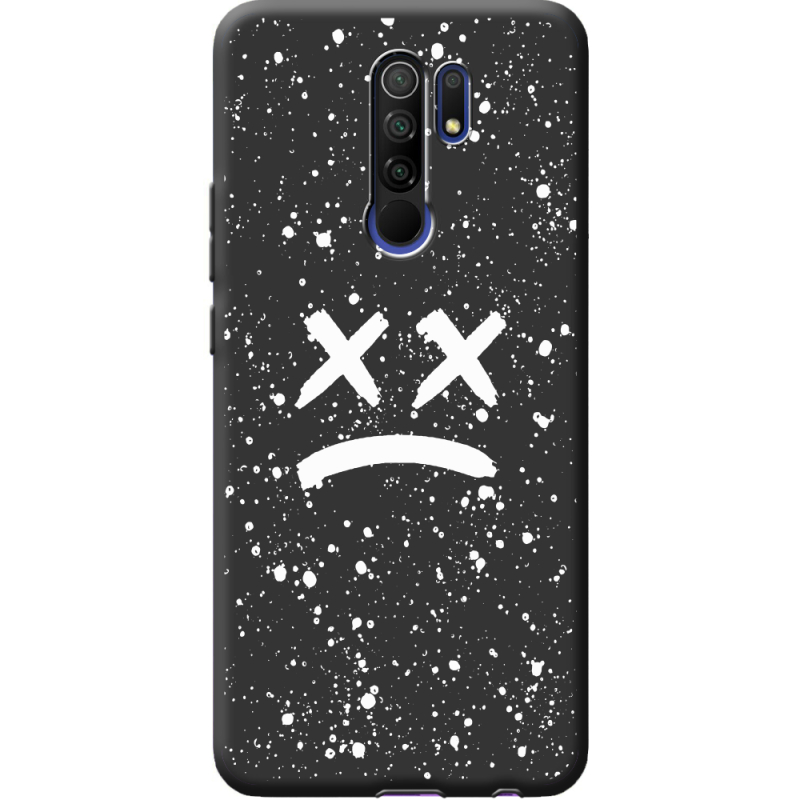 Черный чехол BoxFace Xiaomi Redmi 9 Sad Way