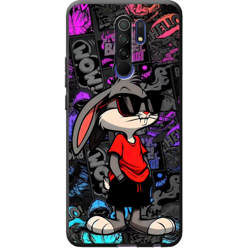 Черный чехол BoxFace Xiaomi Redmi 9 Малий вухань