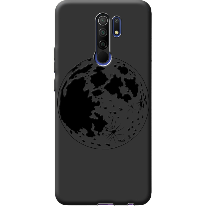 Черный чехол BoxFace Xiaomi Redmi 9 Planet