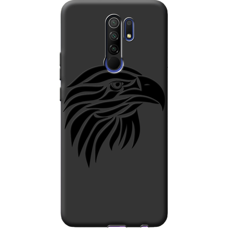 Черный чехол BoxFace Xiaomi Redmi 9 Eagle