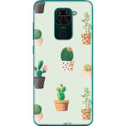 Чехол BoxFace Xiaomi Redmi 10X L-green Cacti