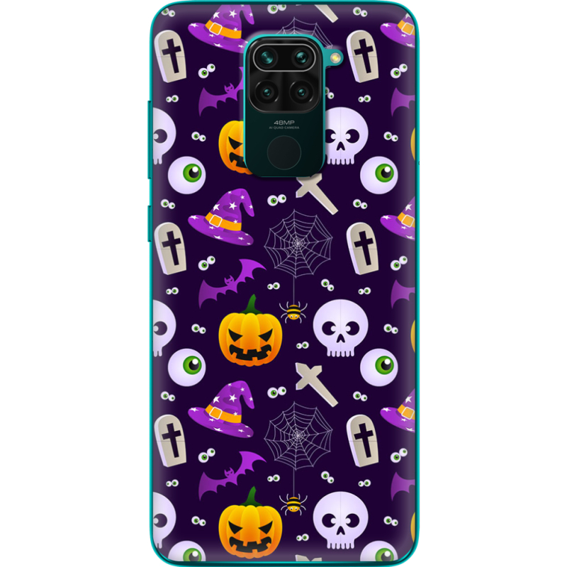 Чехол BoxFace Xiaomi Redmi 10X Halloween Purple Mood